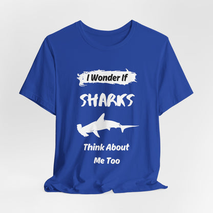 Shark Thoughts Hammerhead Tee