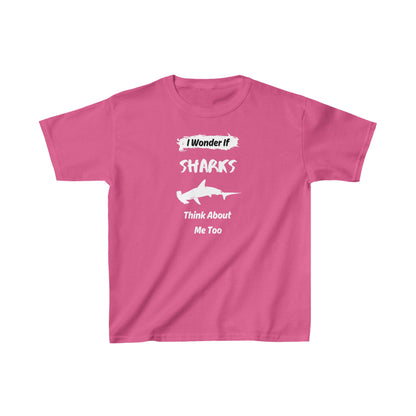 Shark Thoughts - Kids Heavy Cotton™ Tee