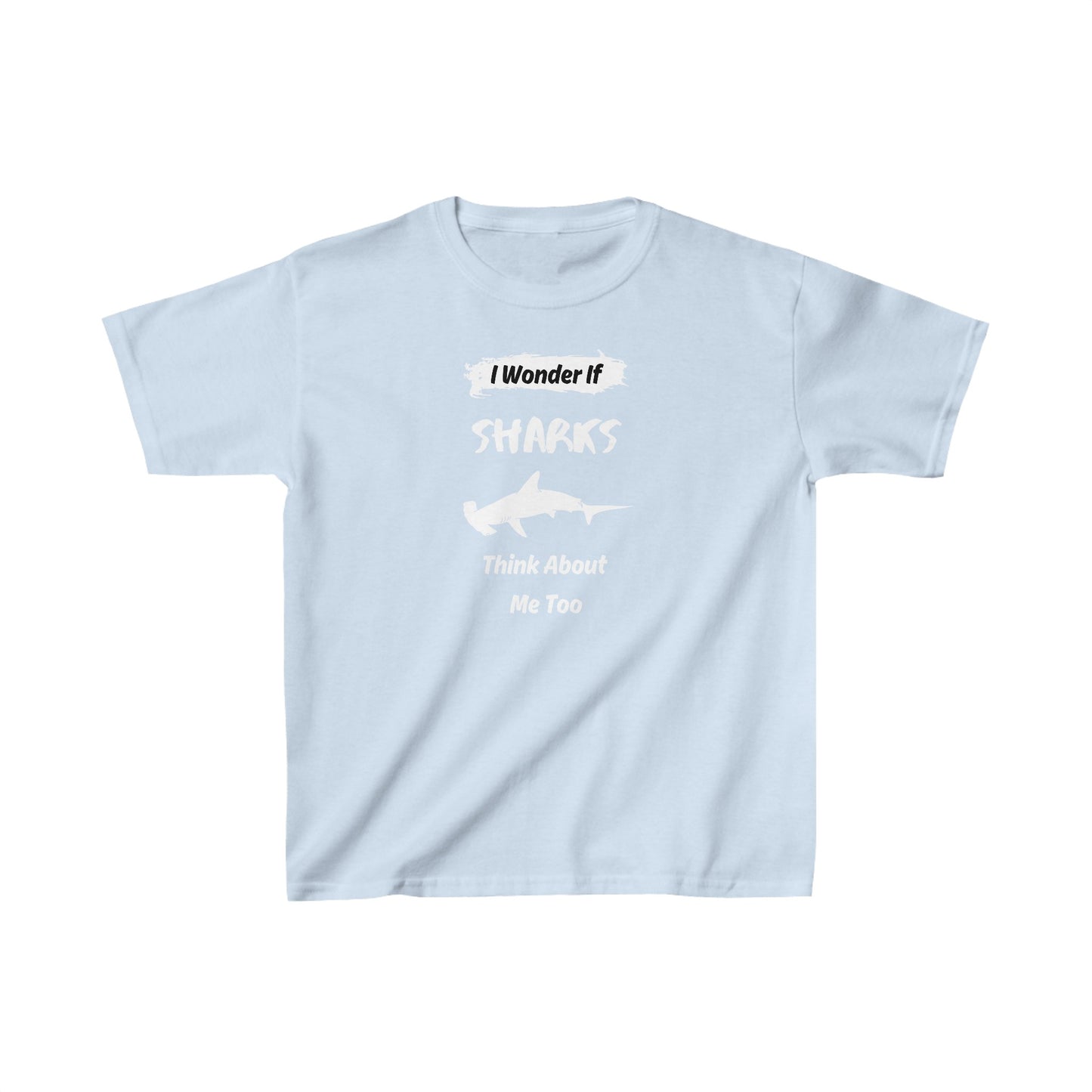 Shark Thoughts - Kids Heavy Cotton™ Tee