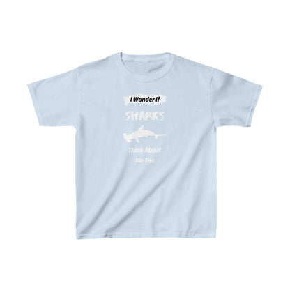 Shark Thoughts - Kids Heavy Cotton™ Tee