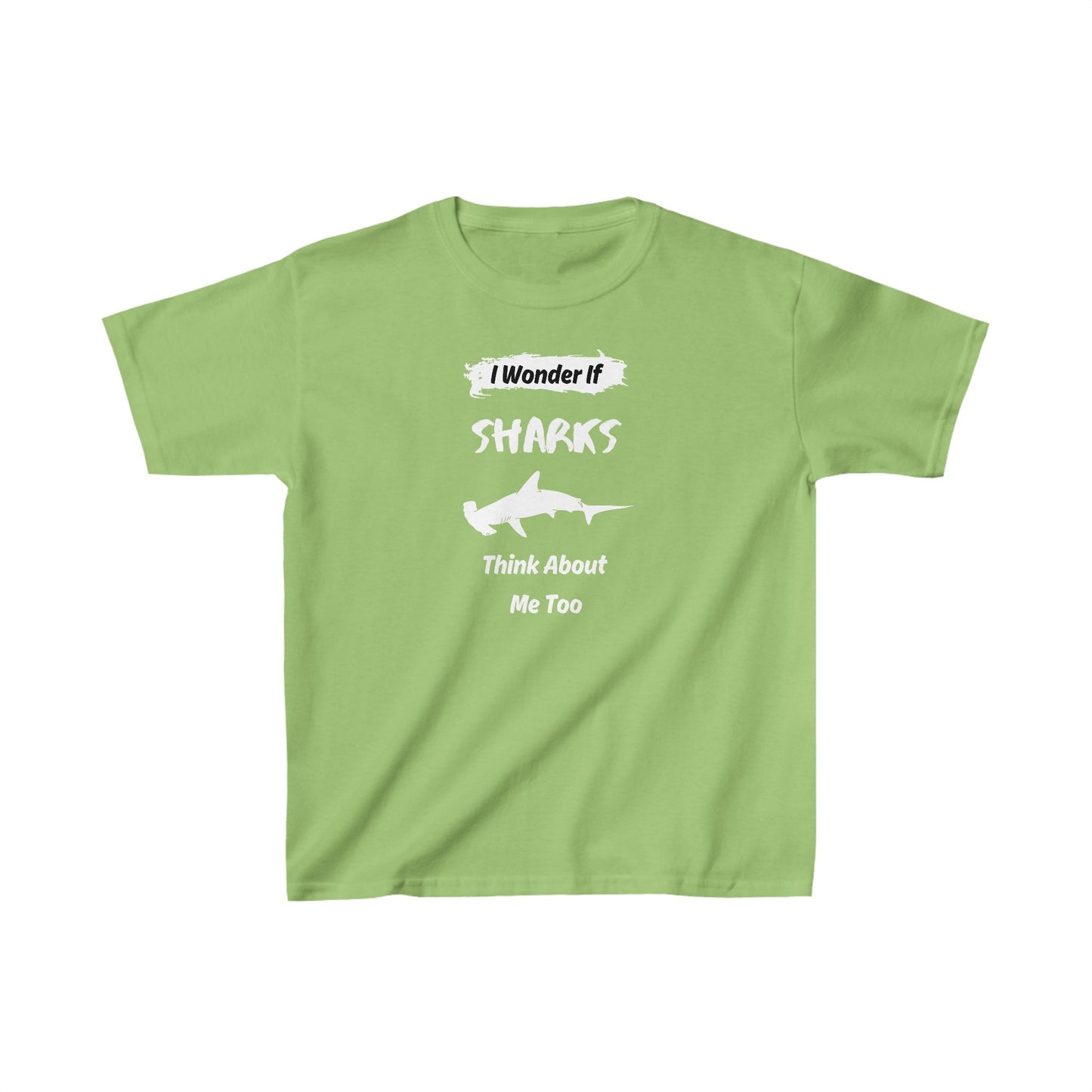 Shark Thoughts - Kids Heavy Cotton™ Tee